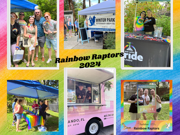 Rainbow Raptors: Celebrating Pride at the Center